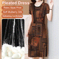 Fasjonabel plissert kjole(50% OFF)