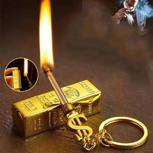 🔥Metall Multifunksjonell Nøkkelring Lighter