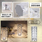 16 färger Rose Rays Crystal Diamond bordslampa
