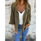 Casual cardigan i imitationsmocka