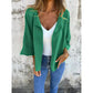 Casual cardigan i imitationsmocka